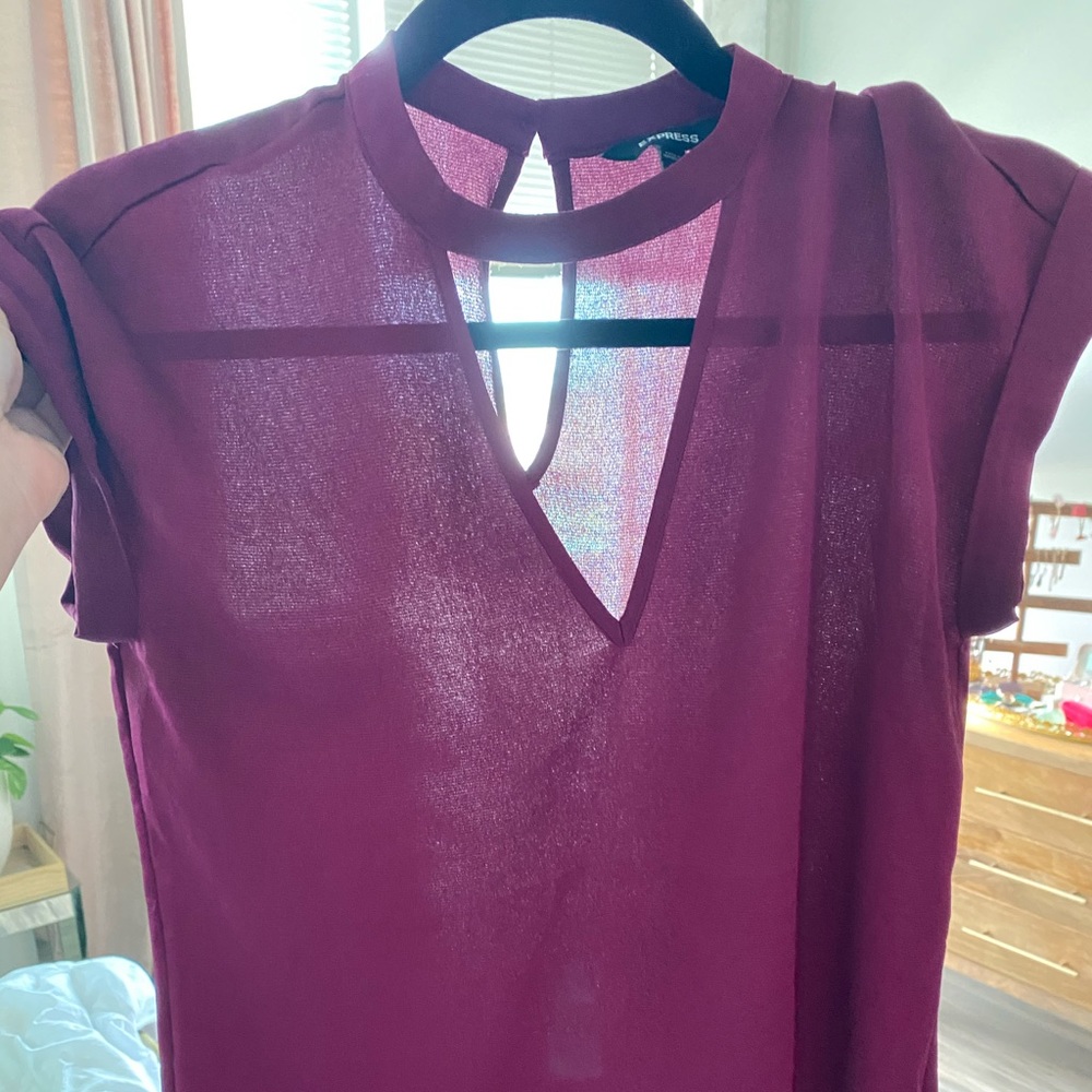 Fuchsia Blouse